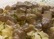 Beef Stroganoff